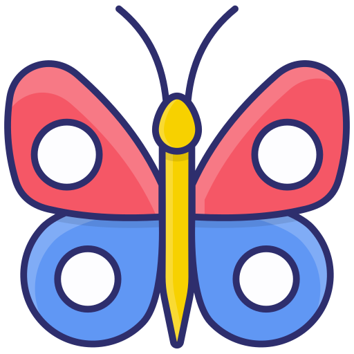 borboleta Generic color lineal-color Ícone