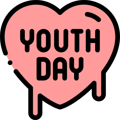 Youth day Detailed Rounded Lineal color icon