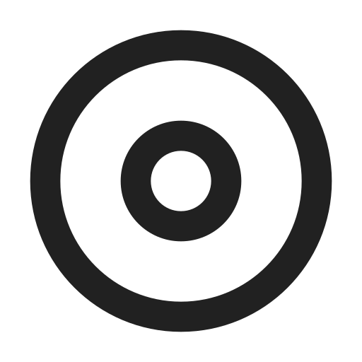 cd Generic black outline icoon