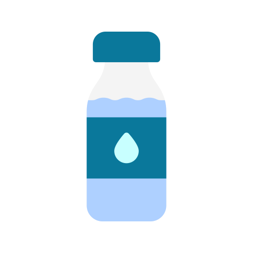 melk fles Generic color fill icoon