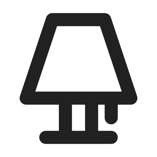 lampada Generic black outline icona