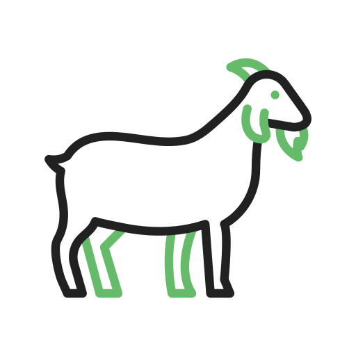 cabra Generic color outline icono