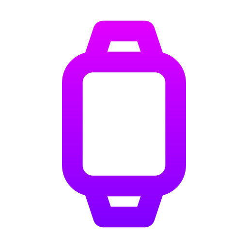 reloj inteligente Generic gradient outline icono
