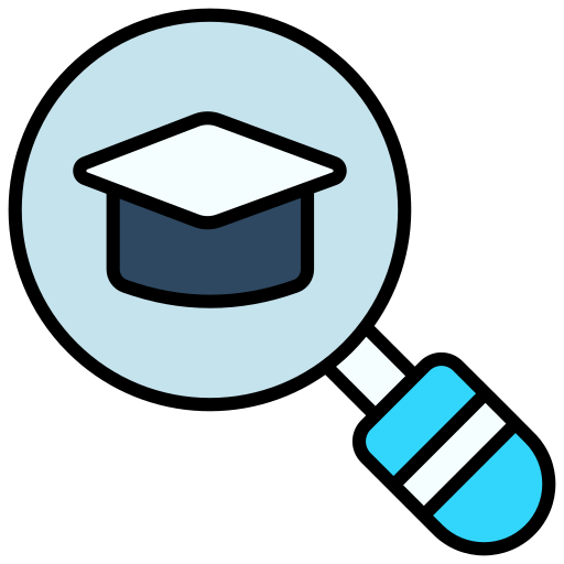 sombrero de graduacion Generic color lineal-color icono