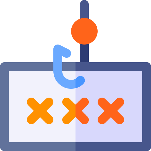Фишинг Basic Rounded Flat иконка