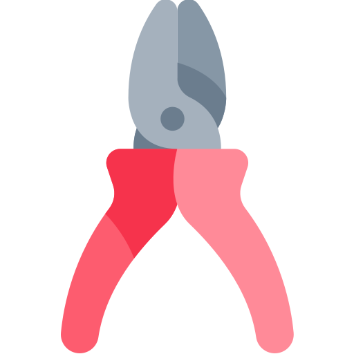 Pliers Kawaii Flat icon