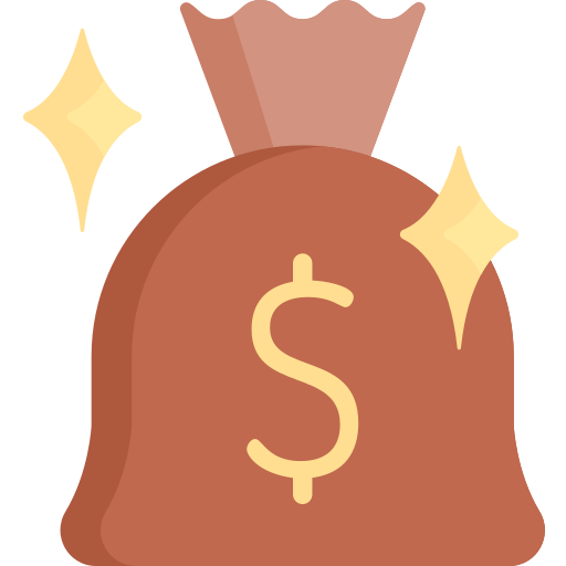 Bolsa de dinero Special Flat icono