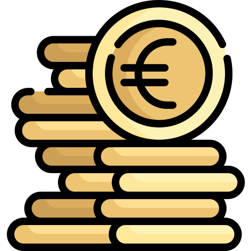 Euro Special Lineal color icono