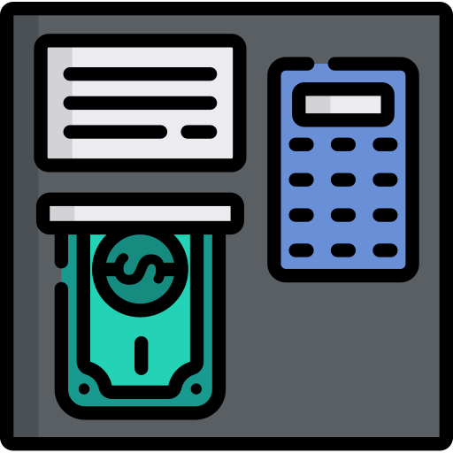 geldautomat Special Lineal color icon