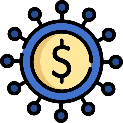 Dólar Special Lineal color icono