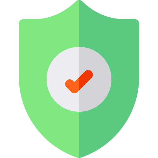 Seguridad Basic Rounded Flat icono