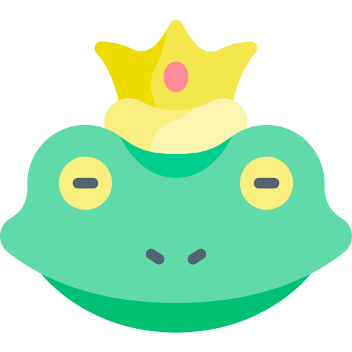 カエルの王子様 Kawaii Flat icon