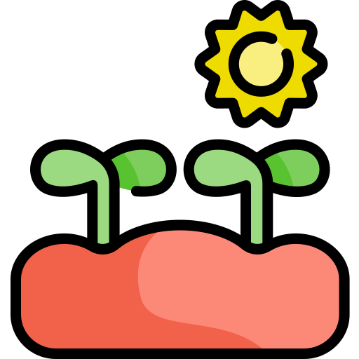 Growing plant Kawaii Lineal color icon