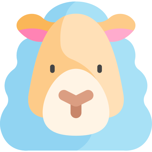 羊 Kawaii Flat icon