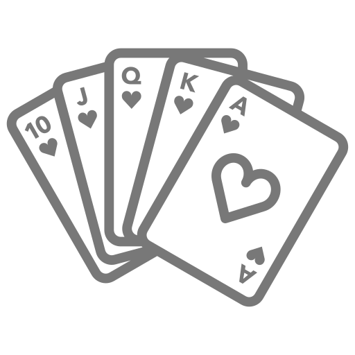 poker królewski Generic outline ikona