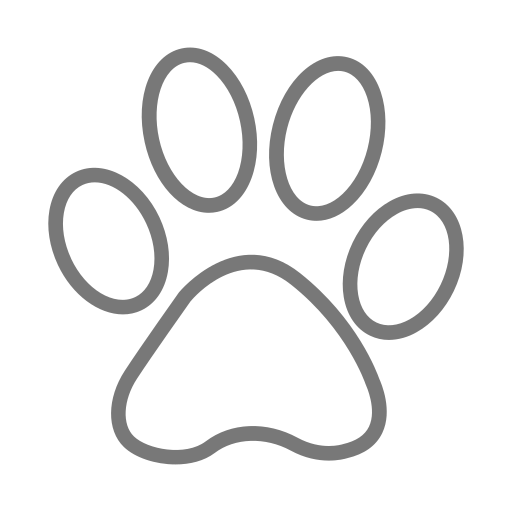 impronta di gatto Generic outline icona