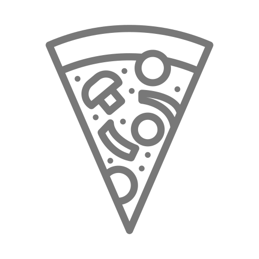 pizza Generic outline icono