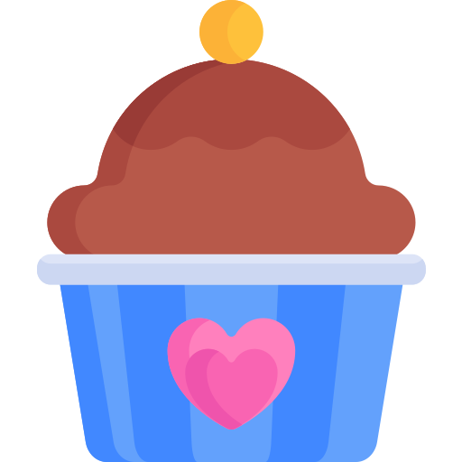 Muffin Special Flat icon