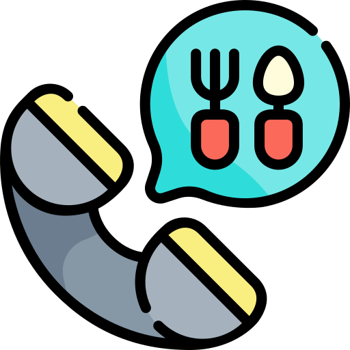 Order food Kawaii Lineal color icon