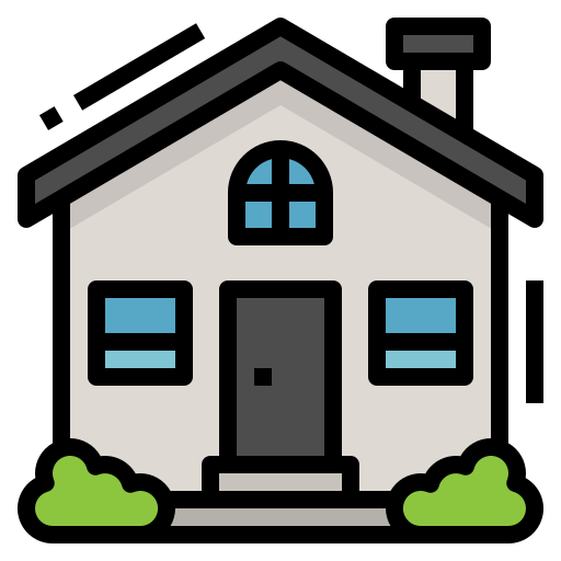 House Nhor Phai Lineal Color icon