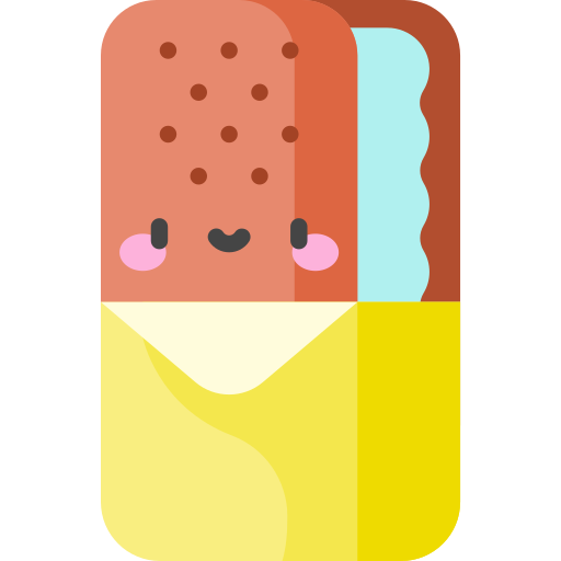 sandwich Kawaii Flat icon