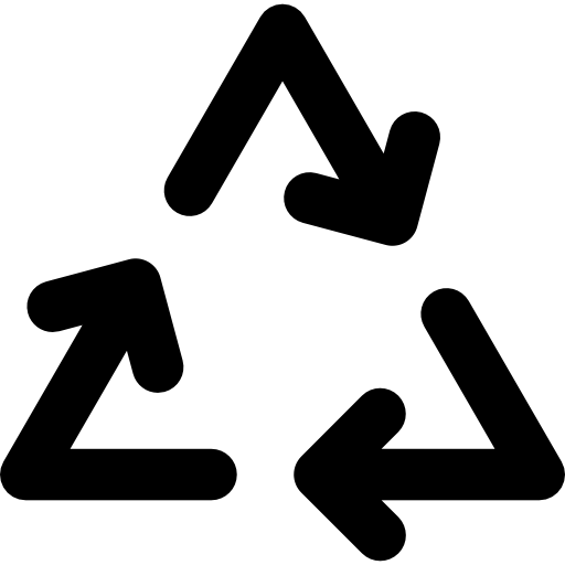 Recycling Basic Rounded Filled icon