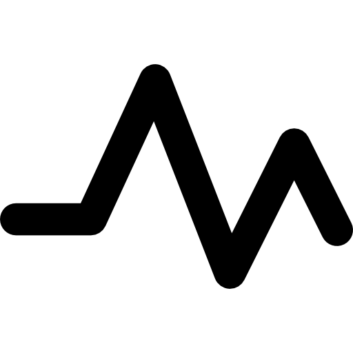 Pulse Basic Rounded Filled icon