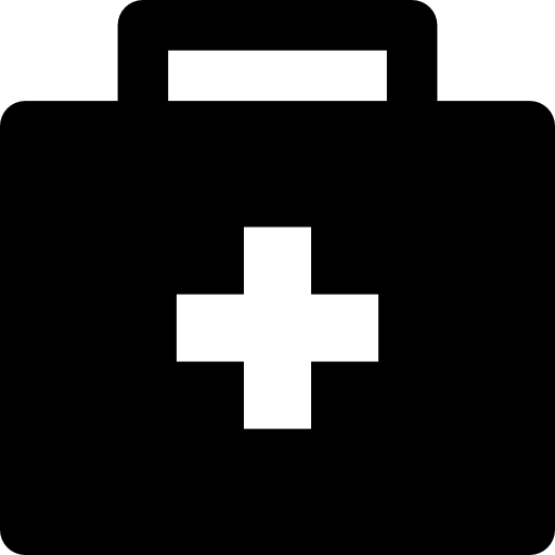 First aid kit Basic Rounded Filled icon
