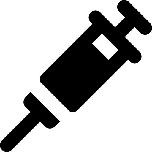 Syringe Basic Rounded Filled icon