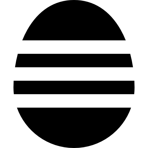 uovo di pasqua Basic Rounded Filled icona