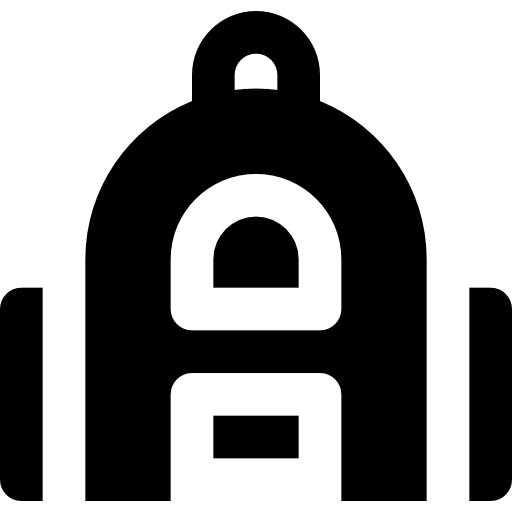 배낭 Basic Rounded Filled icon