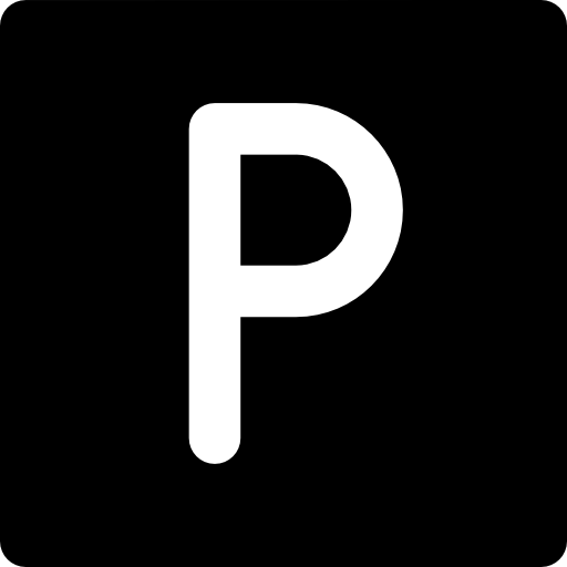 estacionamiento Basic Rounded Filled icono