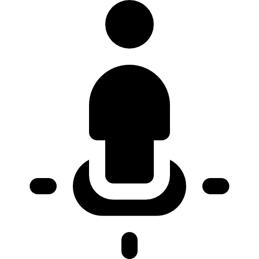 Position Basic Rounded Filled icon