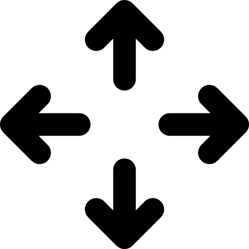 direzionale Basic Rounded Filled icona