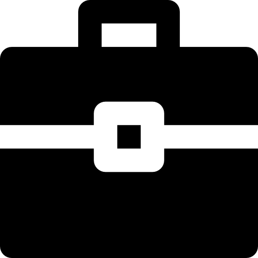 Briefcase Basic Rounded Filled icon