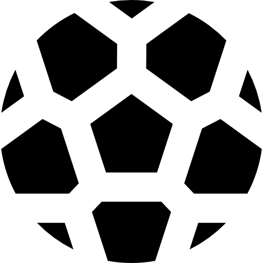 football Basic Rounded Filled Icône