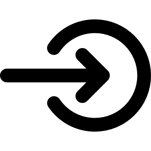 Login Basic Rounded Filled icon