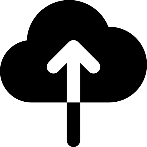 cloud computing Basic Rounded Filled icoon