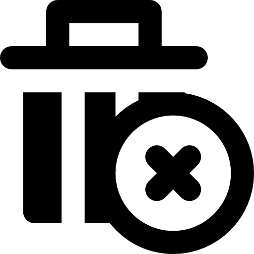 지우다 Basic Rounded Filled icon