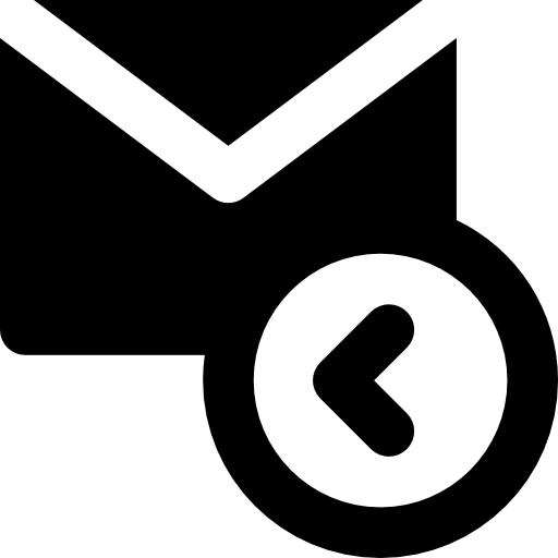 email Basic Rounded Filled Icône