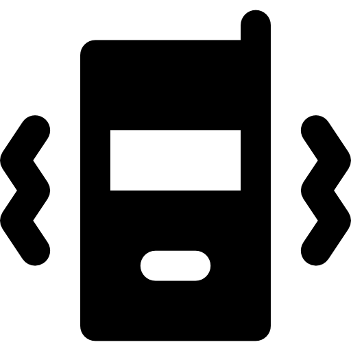 cellulare Basic Rounded Filled icona