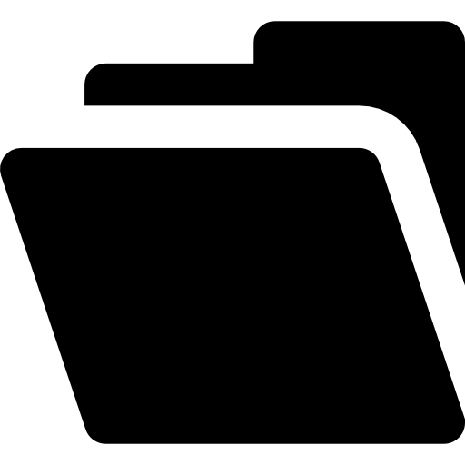 Folder Basic Rounded Filled icon
