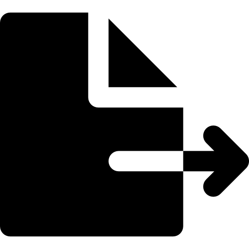 exportation Basic Rounded Filled Icône