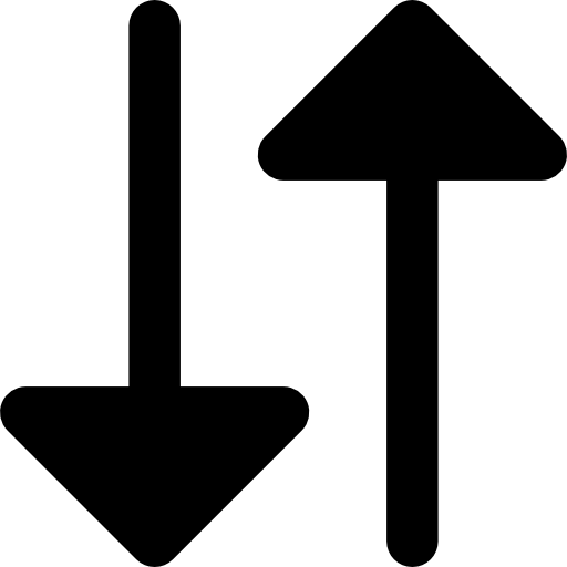 交換 Basic Rounded Filled icon