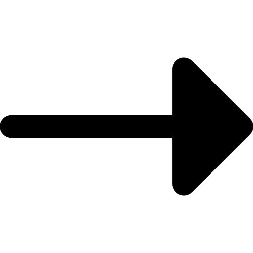 flecha correcta Basic Rounded Filled icono