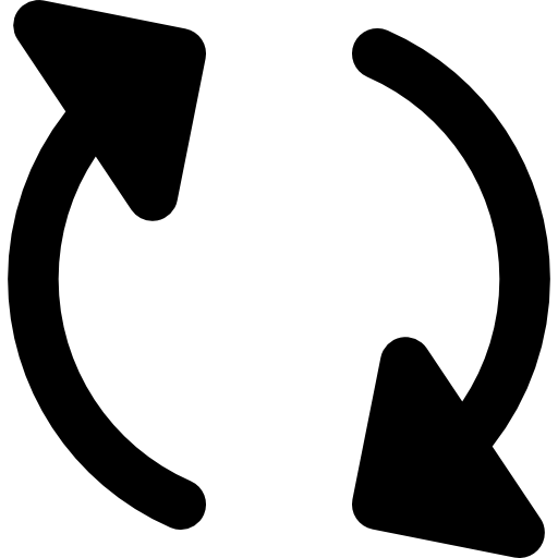 교환 Basic Rounded Filled icon