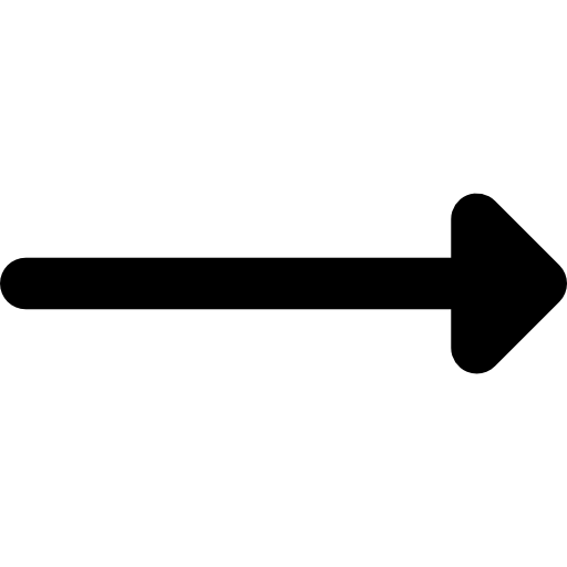 Right arrow Basic Rounded Filled icon