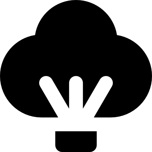 brócoli Basic Rounded Filled icono