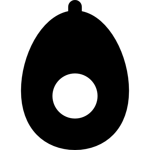 avocado Basic Rounded Filled icona