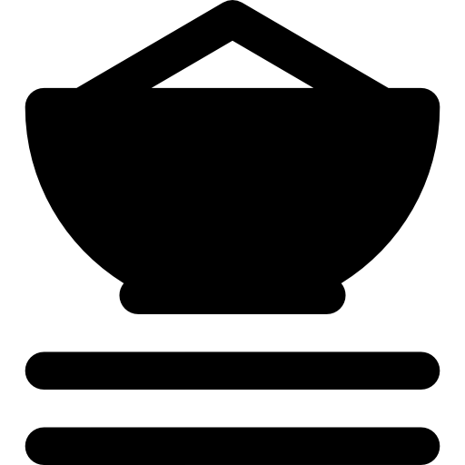 ryż Basic Rounded Filled ikona